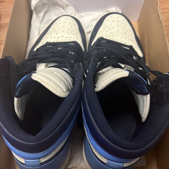 Air jordan 1 UNC Obisidian Size 12 - Picture 2 of 7